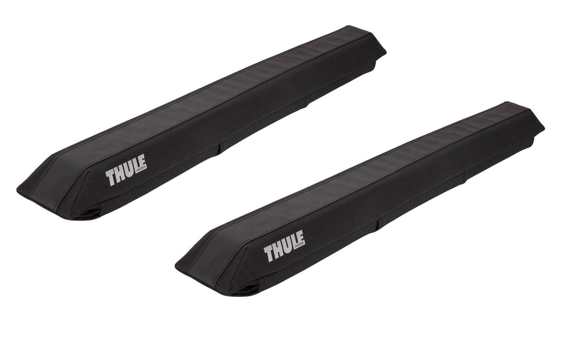 Thule Surf Pads Large Wide 30" Black Surfboard Rack for Wing Bars