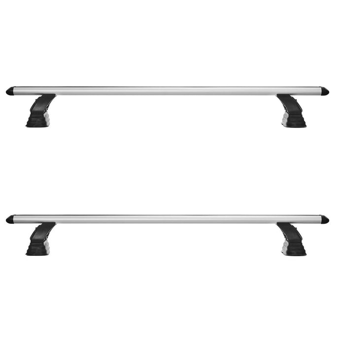 Summit SUP-A013 Premium Aluminium Multi-Fit Roof Bars, Lockable, Set of 2