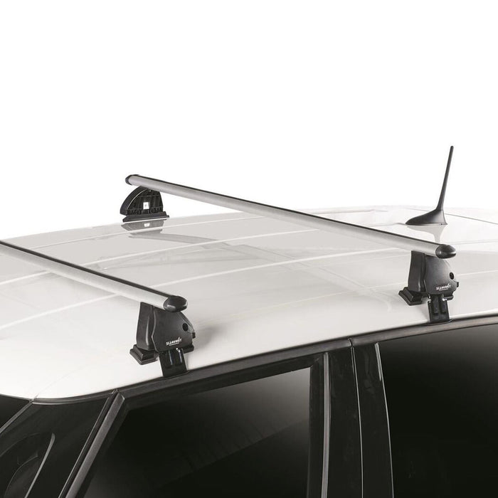 Summit SUP-A018 Premium Aluminium Multi-Fit Roof Bars, Lockable, Set of 2