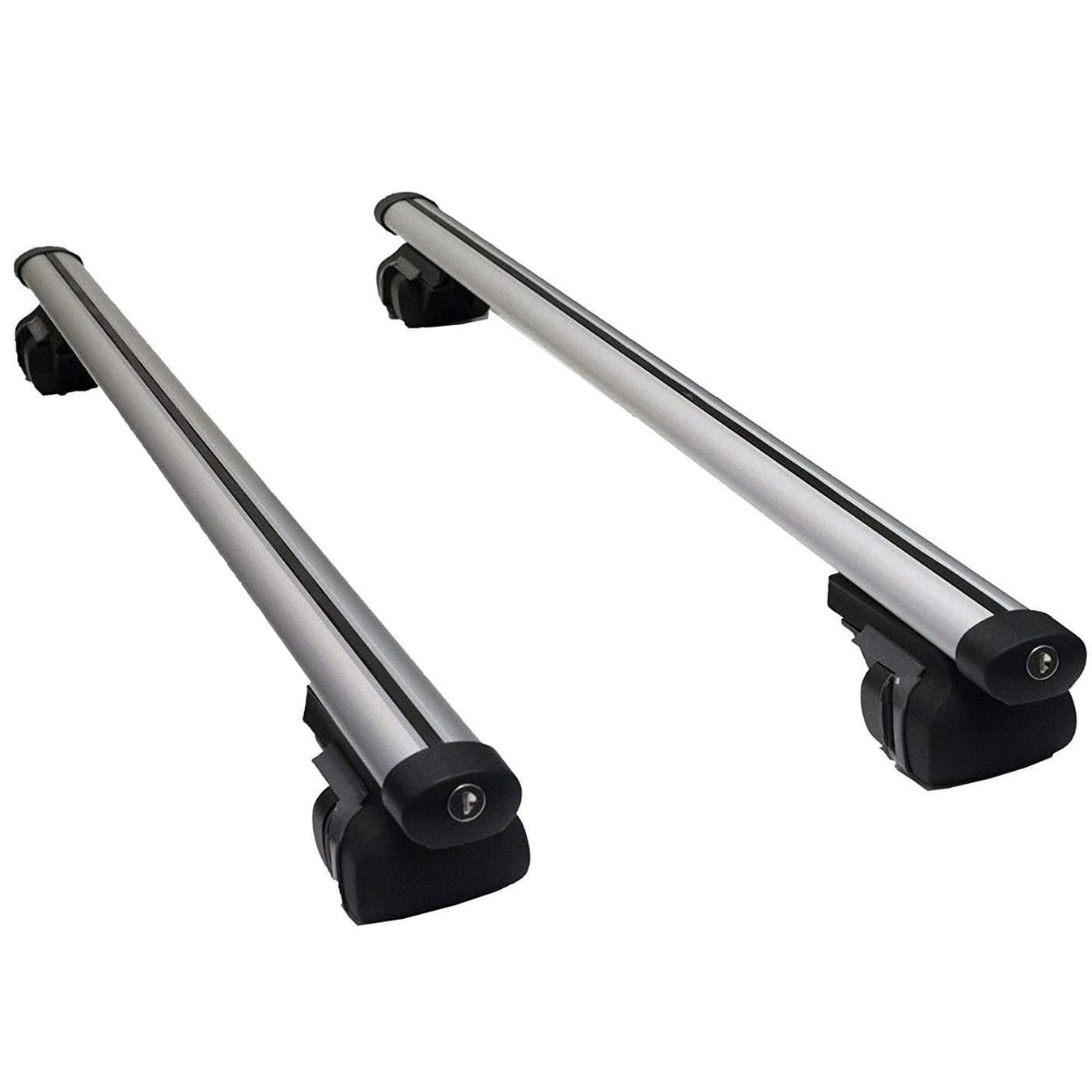 Summit Value Aluminium Roof Bars fits Volkswagen Sharan  1996-2010  Mpv 5-dr with Railing images