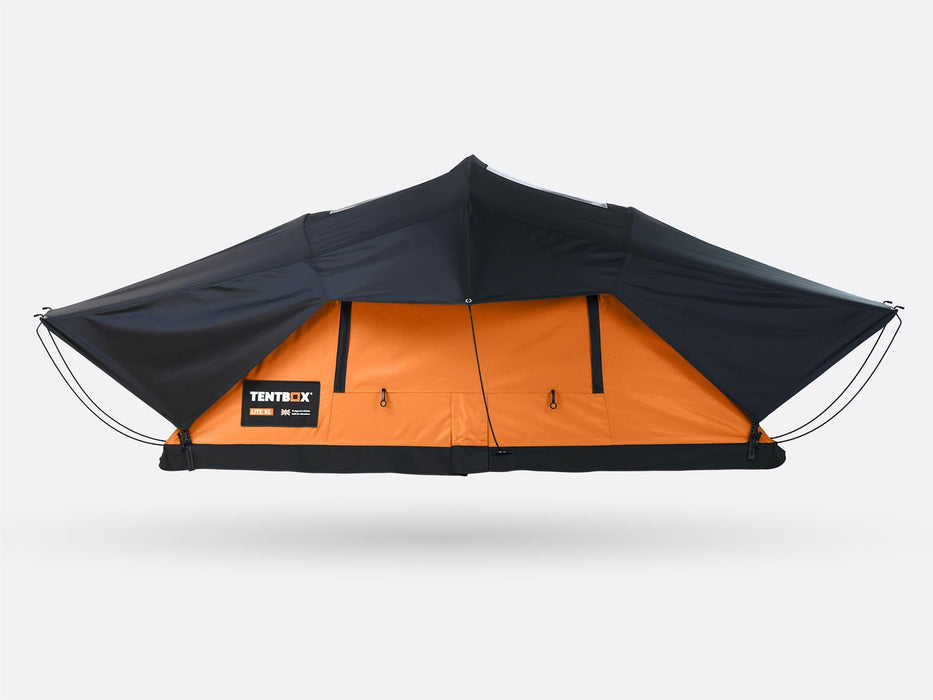 TentBox Lite XL (Sunset Orange) 4 Person Roof Tent