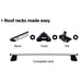 Thule ProBar Evo Roof Bars Aluminum fits Volkswagen Caddy Cargo Maxi Van 2021- 5-dr with Fixed Points image 6