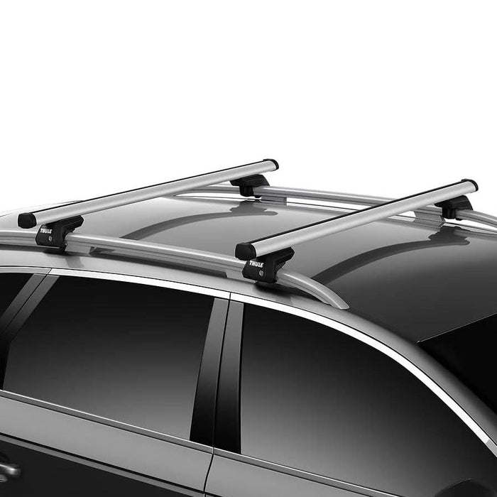 Thule ProBar Evo Roof Bars Aluminum fits Vauxhall Agila MPV 2000-2007 5-dr with Raised Rails image 9