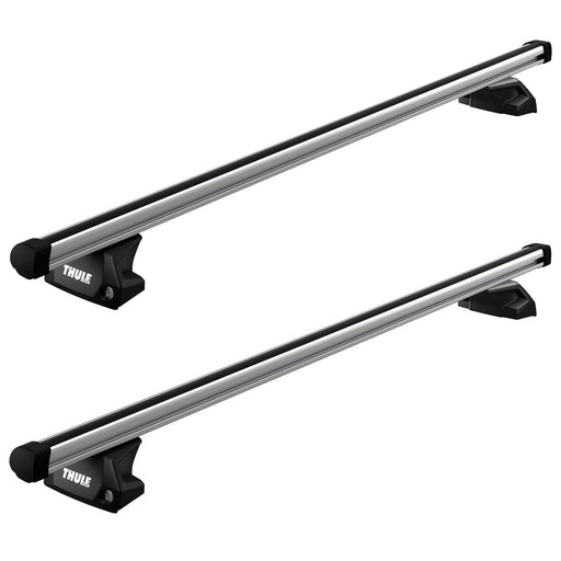 Thule ProBar Evo Roof Bars Aluminum fits BMW 3 Series Touring (F31) 2012-2019 5 doors with Flush Rails image 1