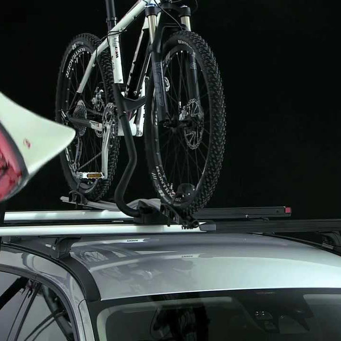 Thule SlideBar Evo Roof Bars Aluminum fits Peugeot Traveller 2016- 5 doors with Fixed Points, without Glass Roof image 8