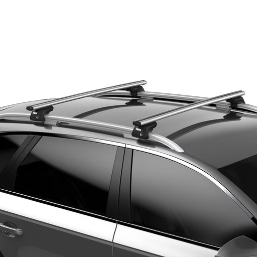 Thule SmartRack XT Roof Bars Aluminum fits Hyundai HB20X Hatchback 2013-2019 5-dr with Raised Rails image 4
