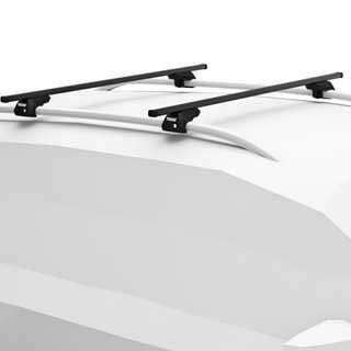 Thule SmartRack XT Roof Bars Black fits Mercedes-Benz X-Class Double Cab 2018-2020 4-dr with Raised Rails image 7