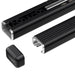 Thule SquareBar Evo Roof Bars Black fits GMC Sierra 2500 HD 2020- 4 doors with Normal Roof image 3