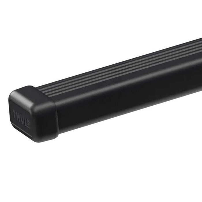 Thule SquareBar Evo Roof Bars Black fits GMC Sierra 2500 HD 2020- 4 doors with Normal Roof image 10