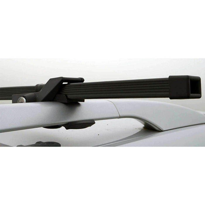 Summit Value Steel Roof Bars fits Nissan Terrano WD21 1986-1996  Suv 5-dr with Railing image 3