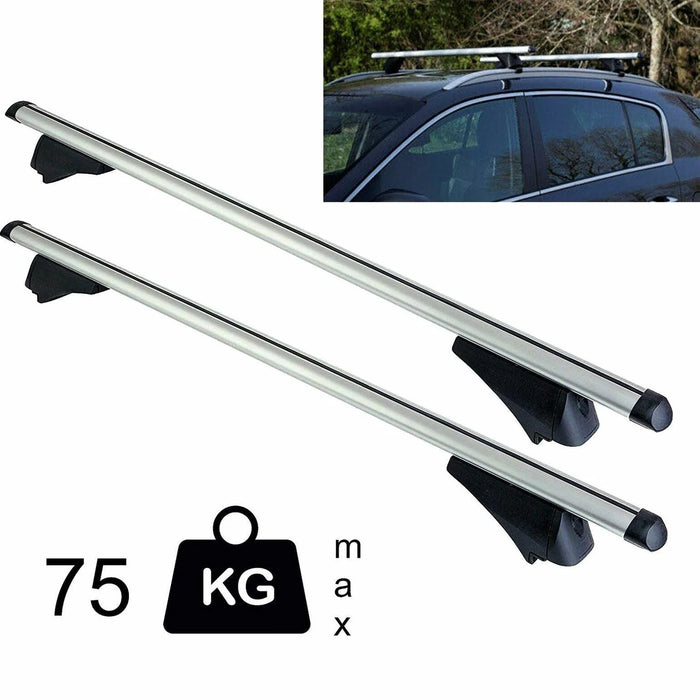 Summit Value Aluminium Roof Bars fits Suzuki SX4 S-Cross J7 2014-2024  Hatchback 5-dr with Flush Rails image 8