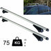 Summit Value Aluminium Roof Bars fits Volkswagen Golf Alltrack MK7 2015-2024  Estate 5-dr with Flush Rails image 8