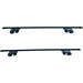 Summit Premium Steel Roof Bars fits Mitsubishi Pajero Pinin  1999-2007  Suv 5-dr with Railing image 3
