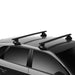 Thule WingBar Evo Roof Bars Black fits Hyundai Avante Sedan 2016-2021 4-dr with Normal Roof image 3