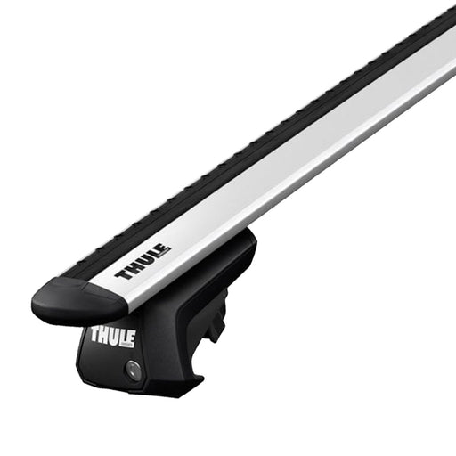 Thule WingBar Evo Roof Bars Aluminum fits BMW 3 Series Touring Estate 2000-2001 5-dr with Raised Rails image 2