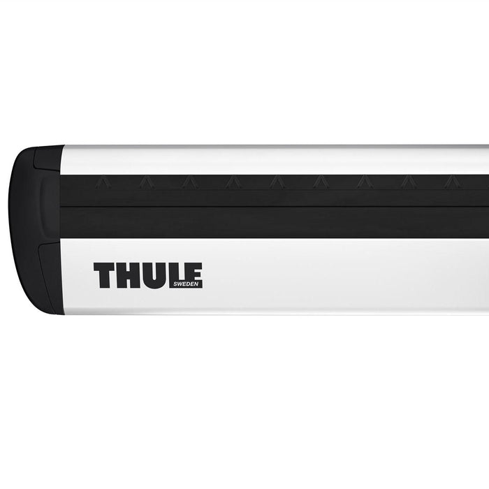 Thule WingBar Evo Roof Bars Aluminum fits Renault Clio 2020- 5 doors with Normal Roof image 4