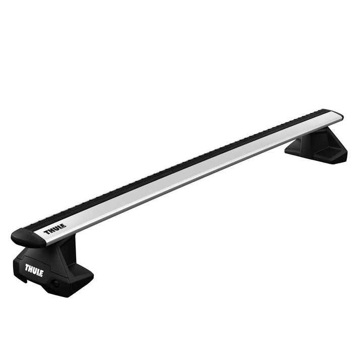 Thule WingBar Evo Roof Bars Aluminum fits Fiat 500X 2016- 5 doors with Normal Roof image 8