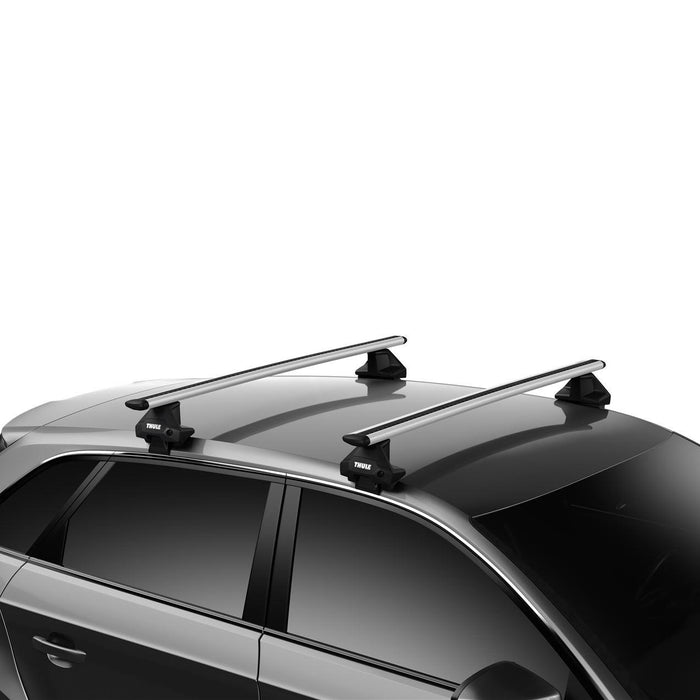 Thule WingBar Evo Roof Bars Aluminum fits Hyundai Tucson 2021- 5 doors with Normal Roof image 9