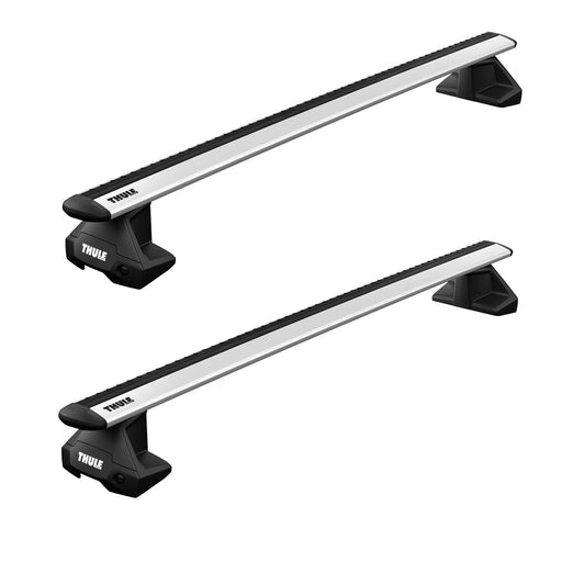 Thule WingBar Evo Roof Bars Aluminum fits Vauxhall Combo 2019- 4 doors with Fixed Points image 1