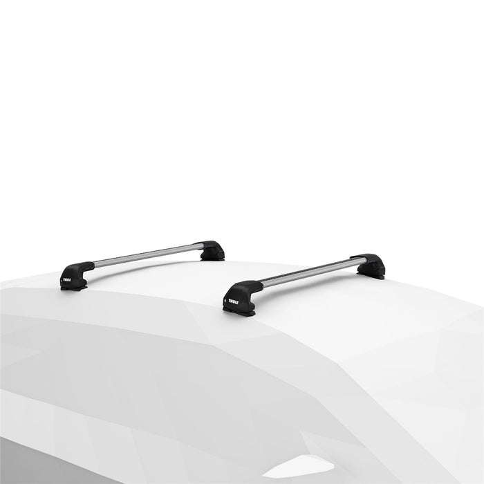 Thule WingBar Edge Roof Bars Aluminum fits Hyundai i20 Hatchback 2015-2020 5-dr with Fixed Points image 8