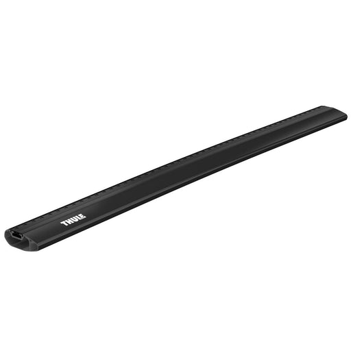 Thule WingBar Edge Roof Bars Black fits Opel Astra Estate 1992-1997 5-dr with Raised Rails image 2