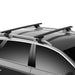 Thule WingBar Edge Roof Bars Black fits Nissan Navara 2015- 4 doors with Raised Rails image 9