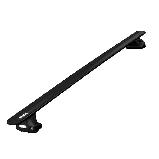 Thule WingBar Evo Roof Bars Black fits Peugeot 208 2020- 5 doors with Normal Roof image 2