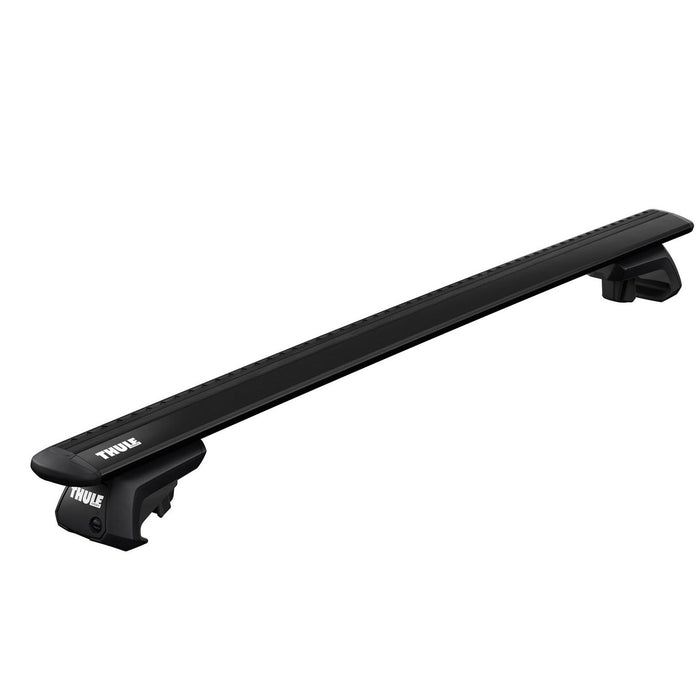 Thule WingBar Evo Roof Bars Black fits Toyota Fortuner SUV 2016- 5-dr with Flush Rails image 3