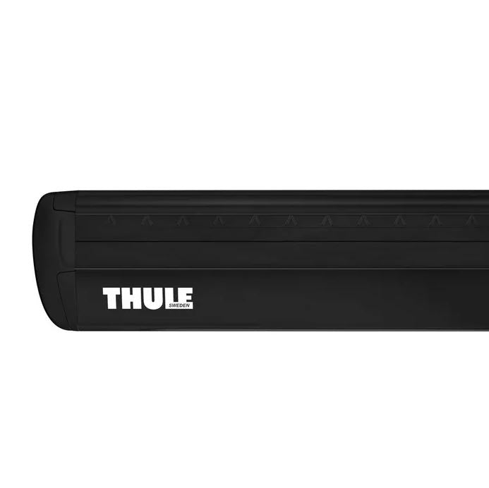 Thule WingBar Evo Roof Bars Black fits Suzuki S-Cross SUV 2014-2021 5-dr with Flush Rails image 8
