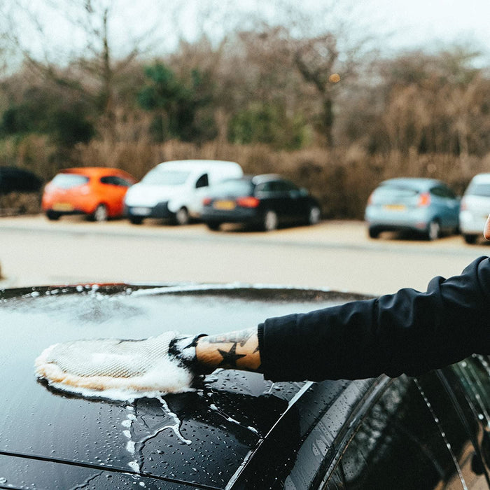 Meguiar's A7301 Luxurious Lambs Wool Wash Mitt Meguiar's - Bars 4 Cars