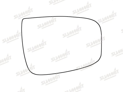 Summit Stick-On Standard Mirror Glass fits Hyundai IX20 10-20 RHS Summit - Bars 4 Cars