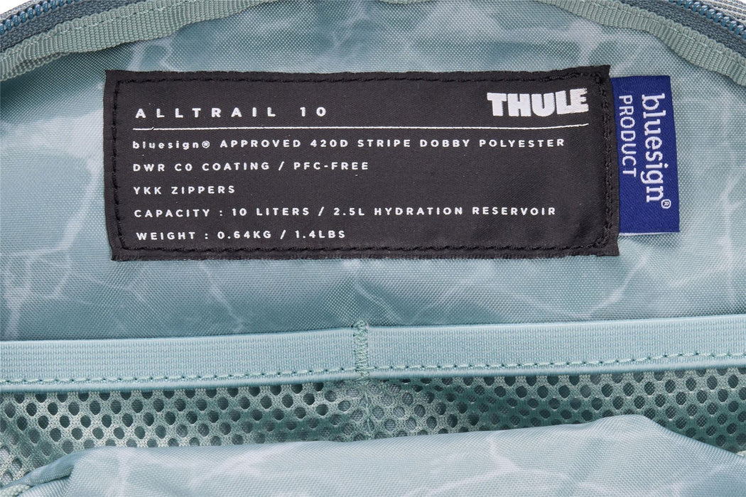 Thule AllTrail hydration pack 10L Pond grey Thule - Bars 4 Cars