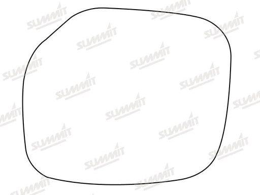 Summit Non-Heated Base Plate With Standard Mirror Glass fits Citroen Berlingo 97 on RHS Summit - Bars 4 Cars