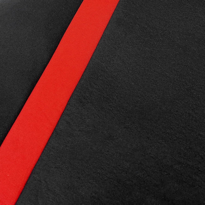 Sakura Greenwich Red and Black Full Front Rear Seat Covers Set Sakura - Bars 4 Cars