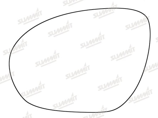 Summit Heated Base Plate With Standard Mirror Glass fits Nissan Juke 10 to 14 LHS Summit - Bars 4 Cars