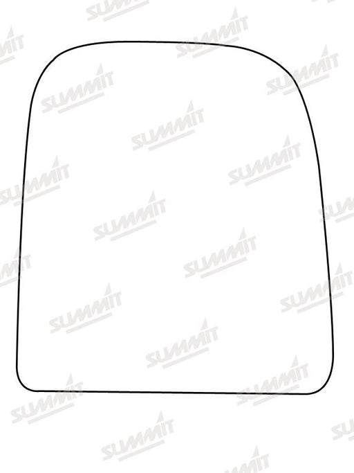 Summit Stick-On Commercial Mirror Glass fits Iveco Daily RHS Summit - Bars 4 Cars