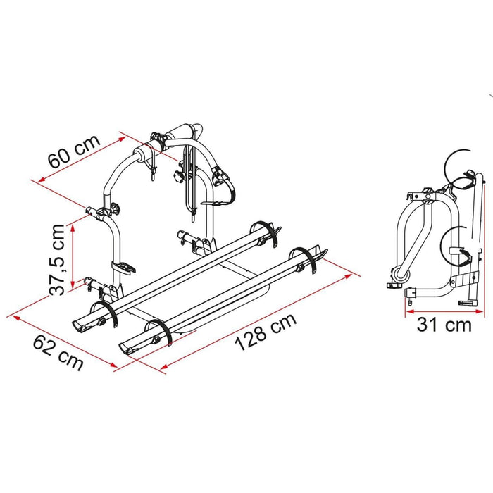 Fiamma Carry-Bike Trigano Ci-Roller Team 02093A57A Fiamma - Bars 4 Cars
