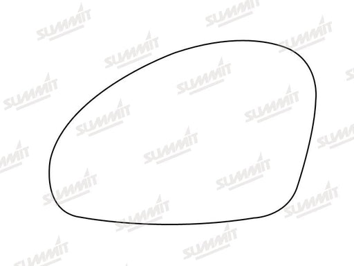 Summit Heated Base Plate With Standard Mirror Glass fits Seat Ibiza LHS Summit - Bars 4 Cars