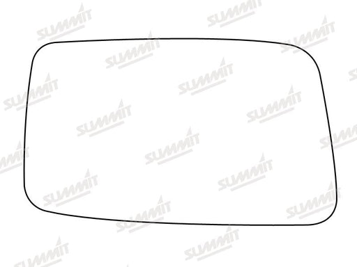 Summit Stick-On Standard Mirror Glass fits Citroen AX RHS Summit - Bars 4 Cars