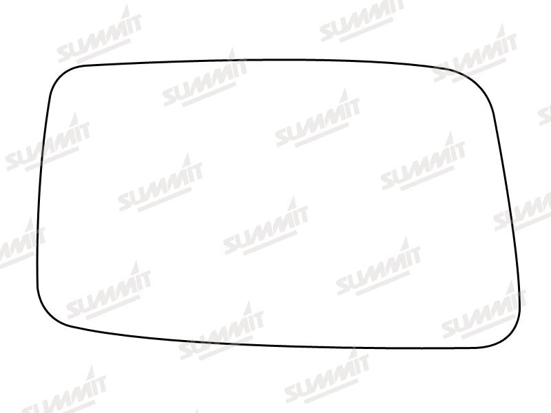 Summit Stick-On Standard Mirror Glass fits Citroen AX RHS Summit - Bars 4 Cars