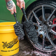 2x Meguiar's X1901EU Supreme Wheel Brush Large Meguiar's - Bars 4 Cars