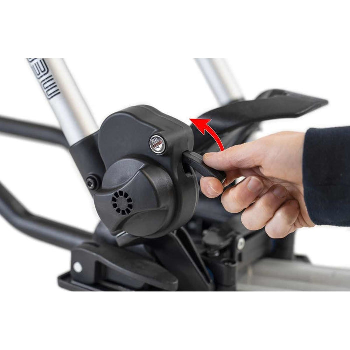 Menabo Chrono SX Single Bike Rack for Roof Mounting (25kg Max.) Menabo - Bars 4 Cars