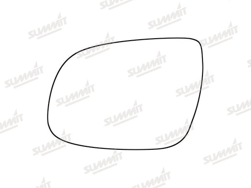 Summit Stick-On Standard Mirror Glass fits Kia Ceed 16 on LHS Summit - Bars 4 Cars