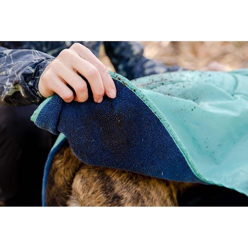 Ruffwear Dirtbag Dog Towel Aurora Teal (Large) Ruffwear - Bars 4 Cars
