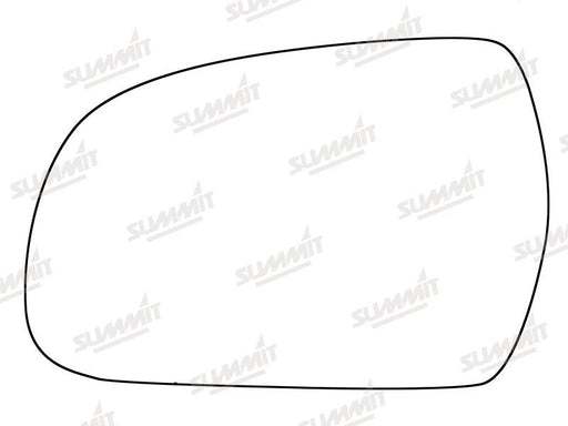 Summit Heated Backing Plate with Standard Glass fits Audi A5 11-16 LHS Summit - Bars 4 Cars