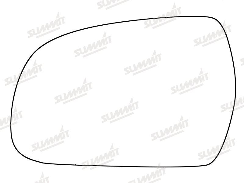 Summit Heated Backing Plate with Standard Glass fits Audi A5 11-16 LHS Summit - Bars 4 Cars