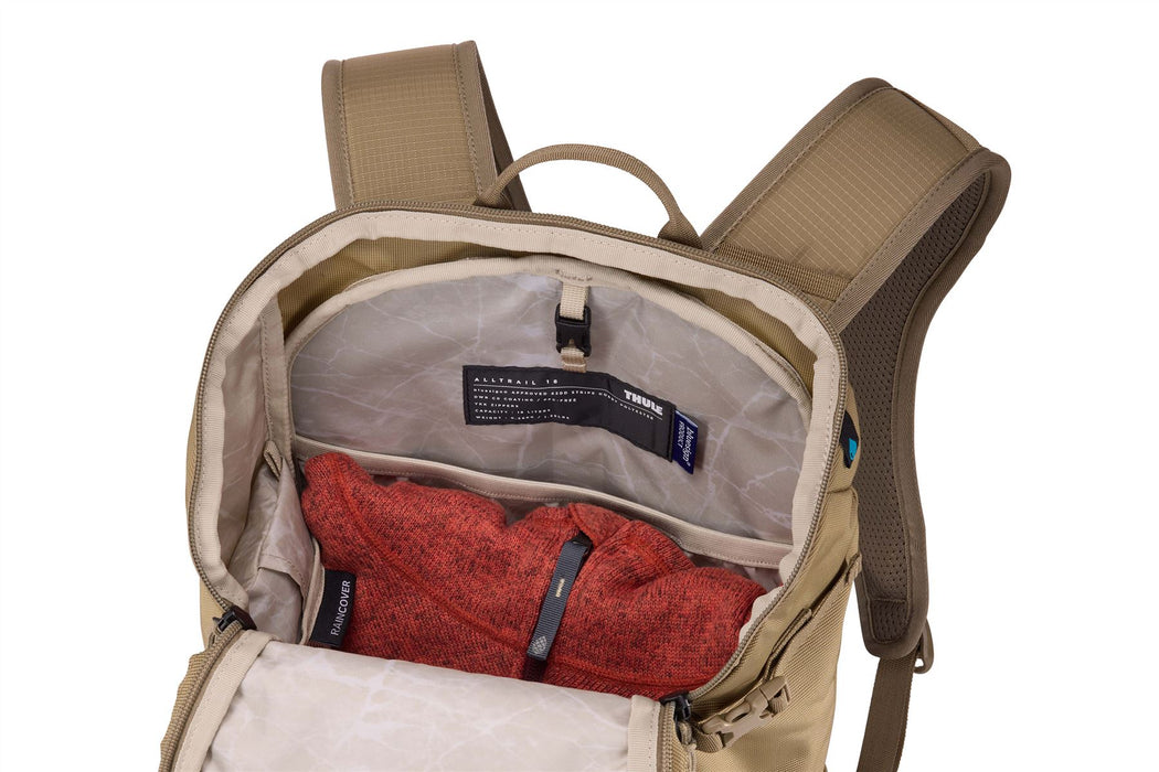 Thule AllTrail 18L daypack with rain cover Faded Khaki tan Thule - Bars 4 Cars