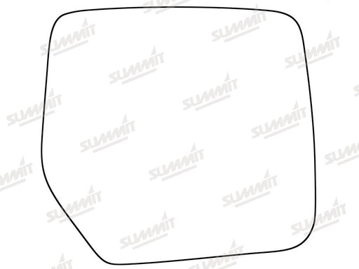 Summit Stick-On Standard Mirror Glass fits Jeep Patriot 08 to 17 RHS Summit - Bars 4 Cars