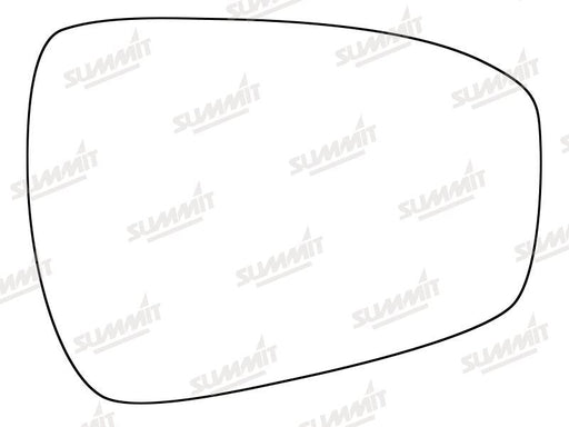 Summit Stick-On Standard Mirror Glass fits Ford Mondeo 12 on RHS Summit - Bars 4 Cars