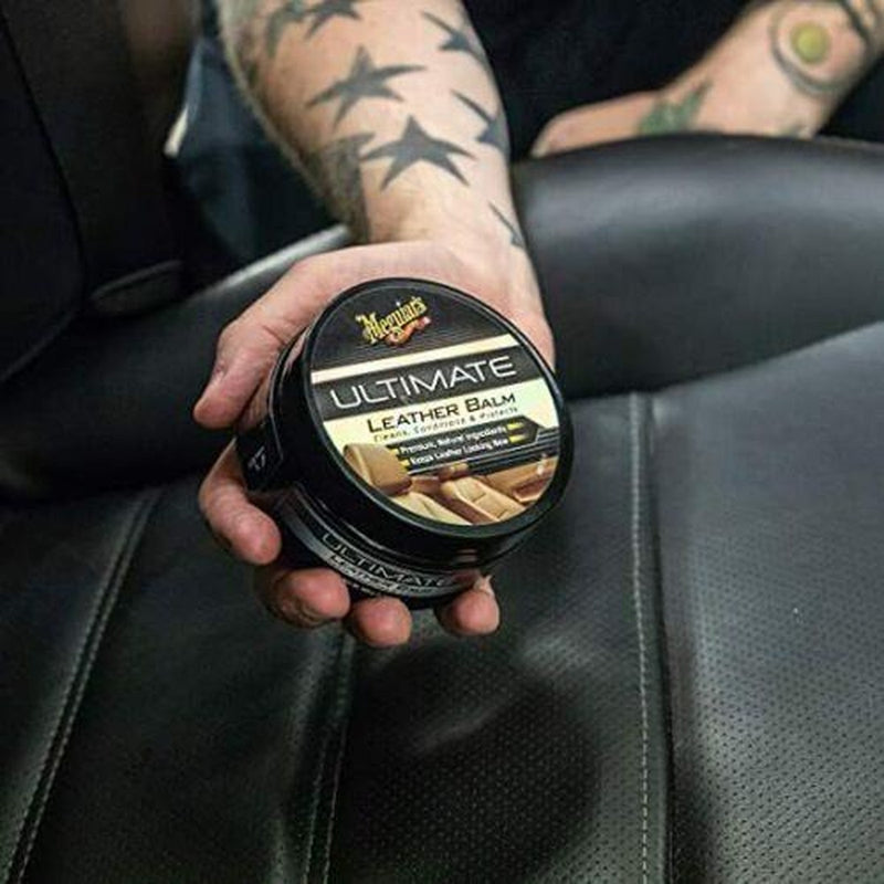 Meguiar's G18905EU Ultimate Leather Balm 160g Meguiars - Bars 4 Cars